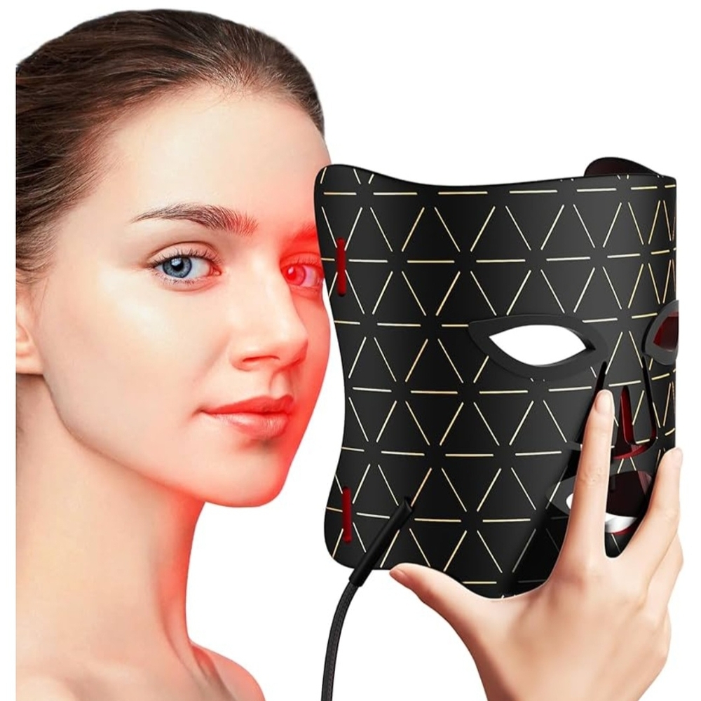 Black LED Face Mask